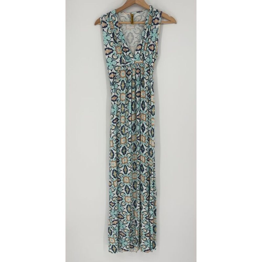 Rachel Pally Sleeveless Patterned Maxi Dress